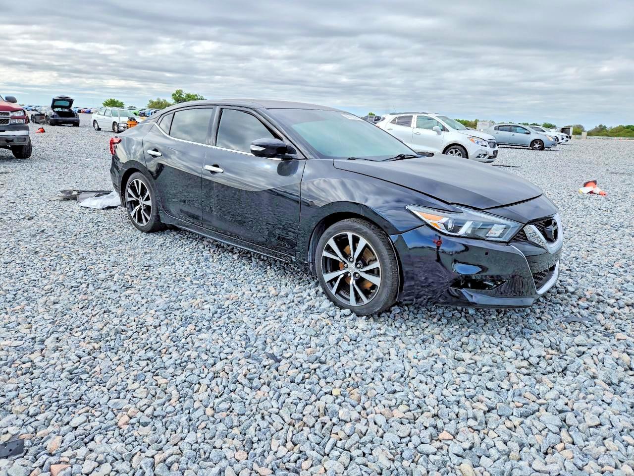 2018 Nissan Maxima 3.5 Sv Black vin: 1N4AA6AP6JC370424