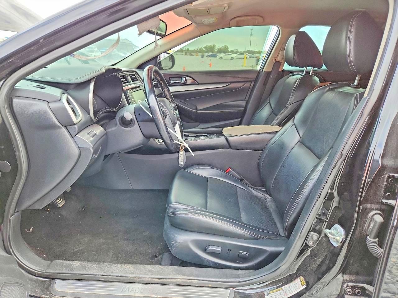 2018 Nissan Maxima 3.5 Sv Black vin: 1N4AA6AP6JC370424