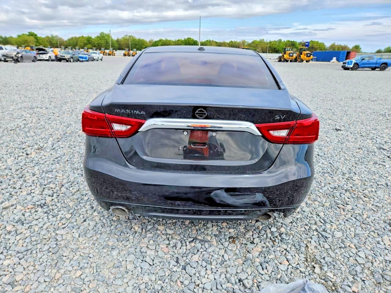 2018 Nissan Maxima 3.5 Sv Black vin: 1N4AA6AP6JC370424