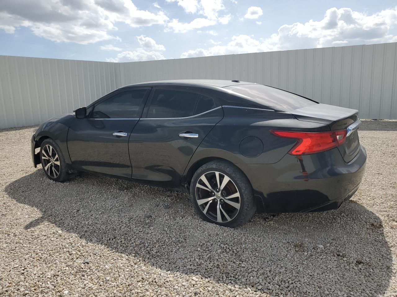 2018 Nissan Maxima 3.5 Sv Black vin: 1N4AA6AP6JC370424 Damage: Left Rocker Panel Molding, Missing, Replacement Required