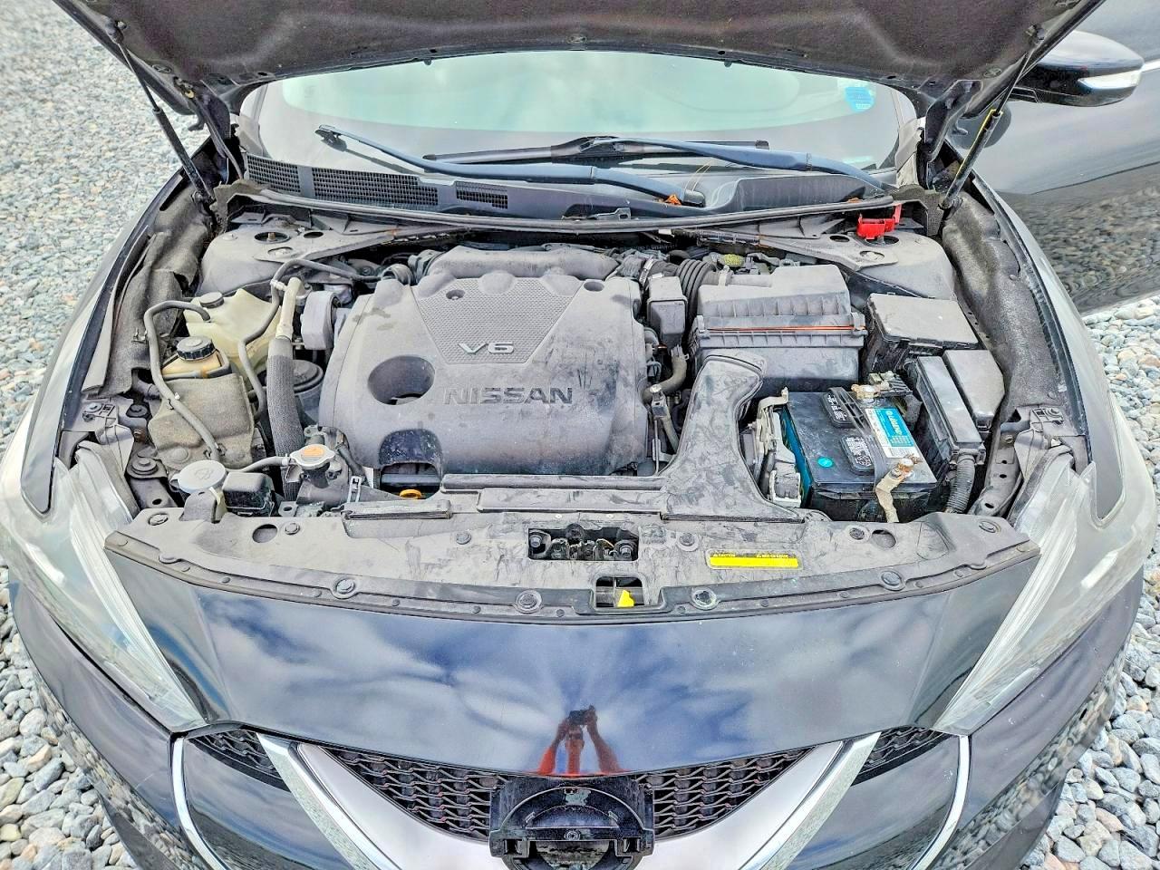2018 Nissan Maxima 3.5 Sv Black vin: 1N4AA6AP6JC370424