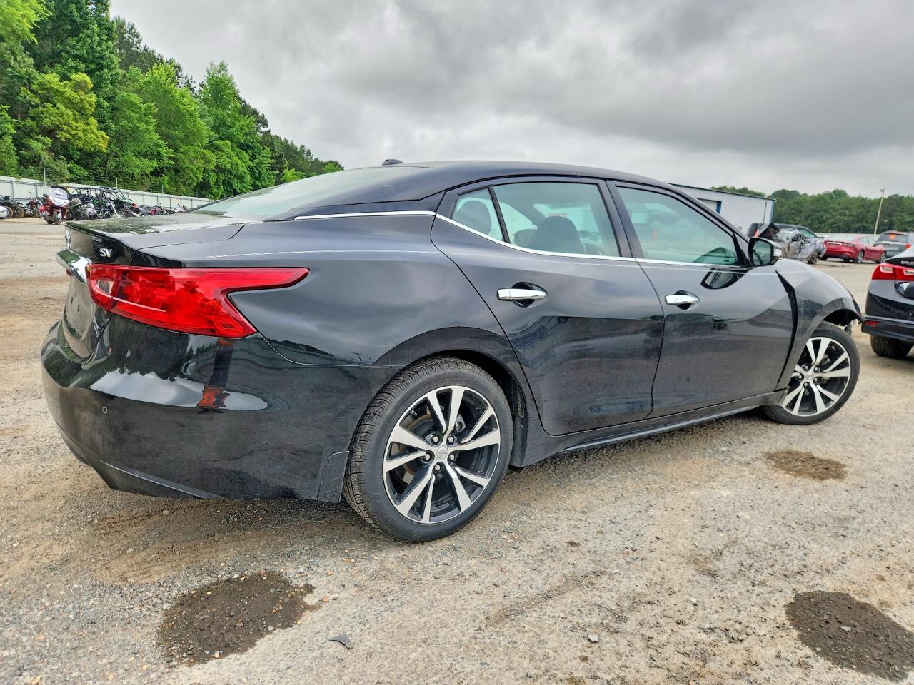 2018 Nissan Maxima 3.5 Sv Black vin: 1N4AA6AP6JC399048