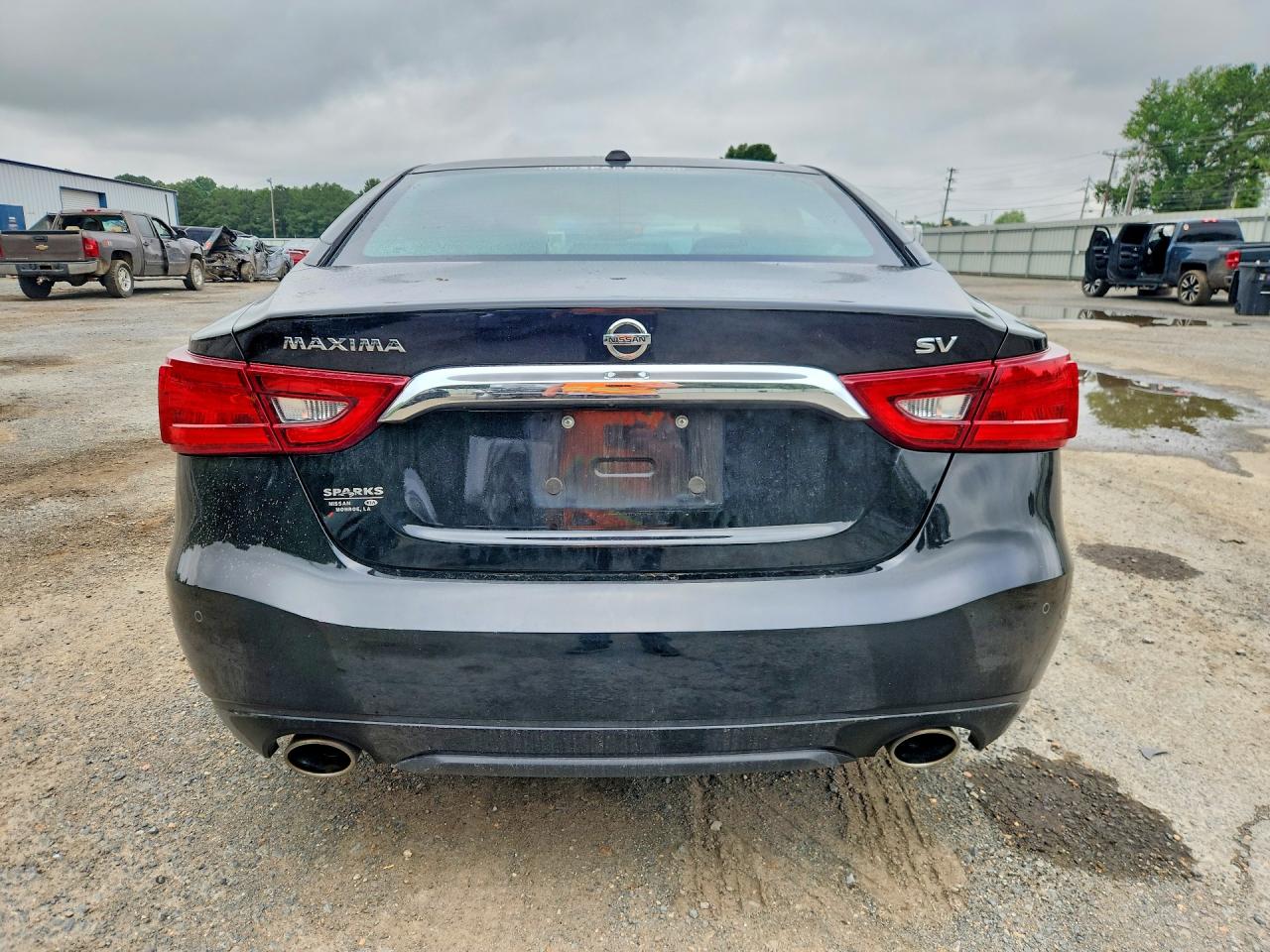 2018 Nissan Maxima 3.5 Sv Black vin: 1N4AA6AP6JC399048
