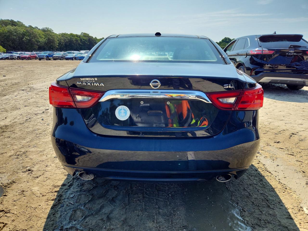 2018 Nissan Maxima 3.5 Sl Black vin: 1N4AA6AP6JC401042