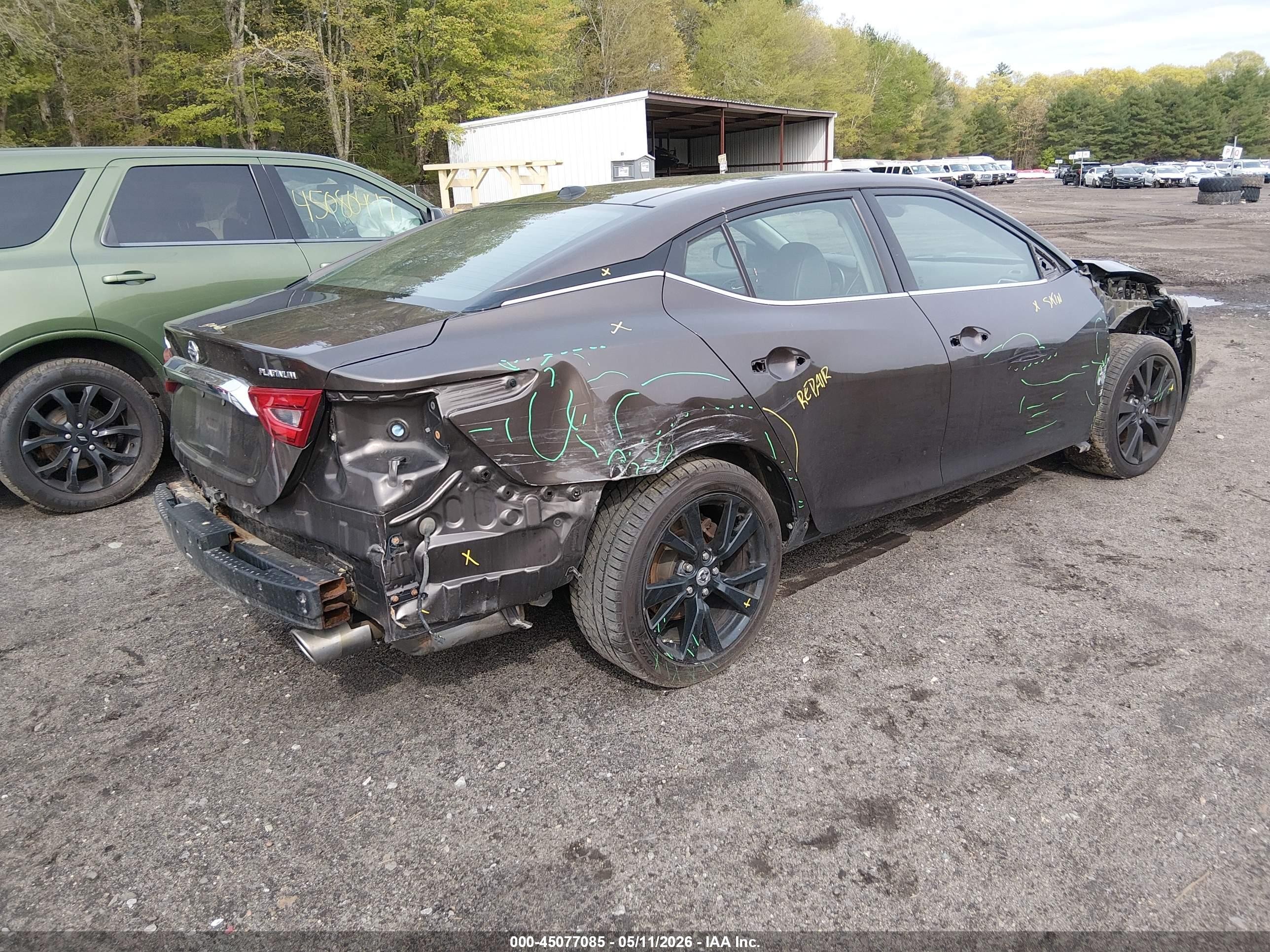 2016 Nissan Maxima 3.5 Platinum Brown vin: 1N4AA6AP7GC379917