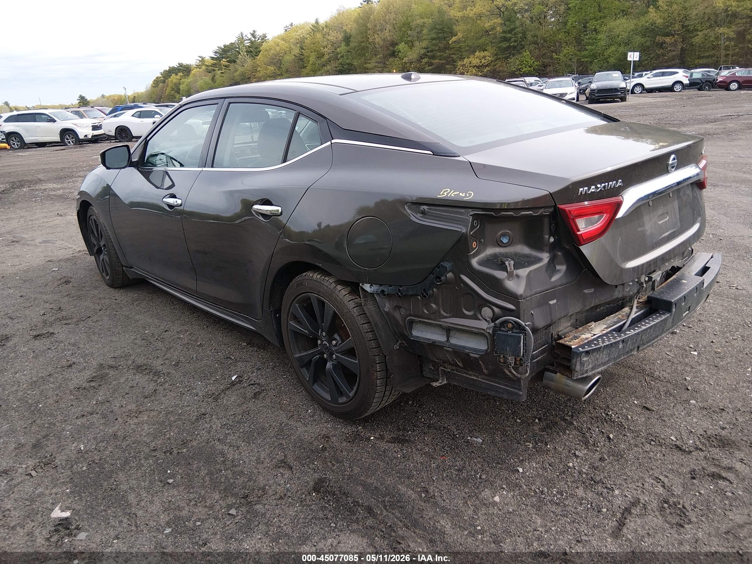 2016 Nissan Maxima 3.5 Platinum Brown vin: 1N4AA6AP7GC379917