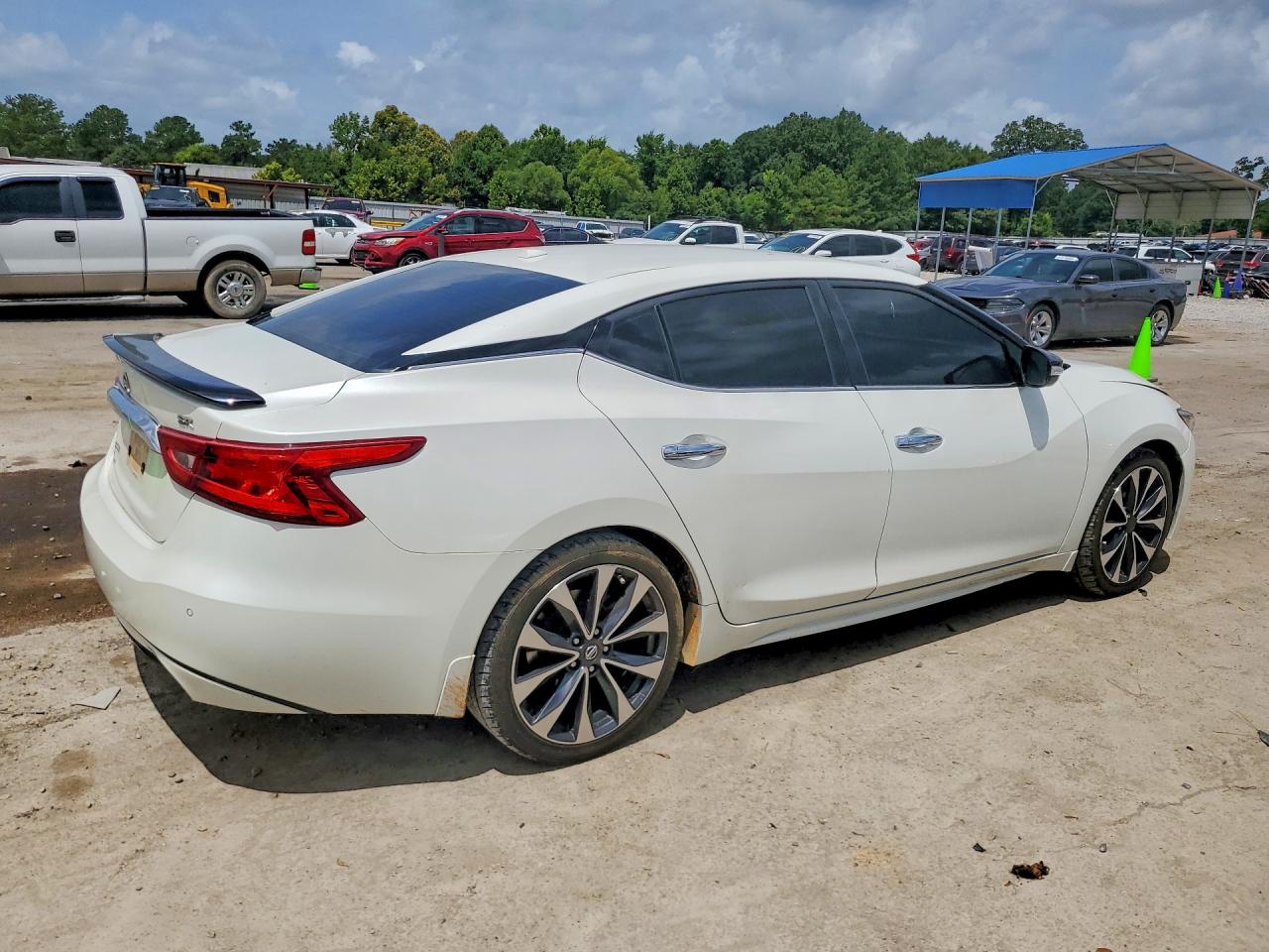 2016 Nissan Maxima 3.5 Sr White vin: 1N4AA6AP7GC382512