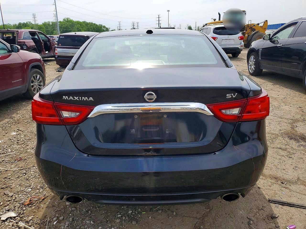 2016 Nissan Maxima 3.5 S Black vin: 1N4AA6AP7GC446130