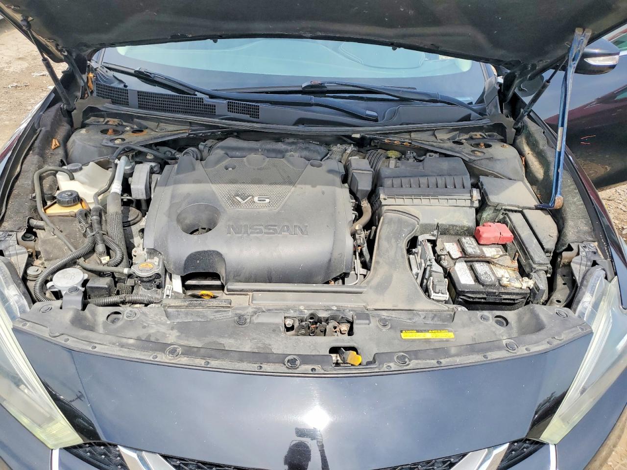 2016 Nissan Maxima 3.5 S Black vin: 1N4AA6AP7GC446130