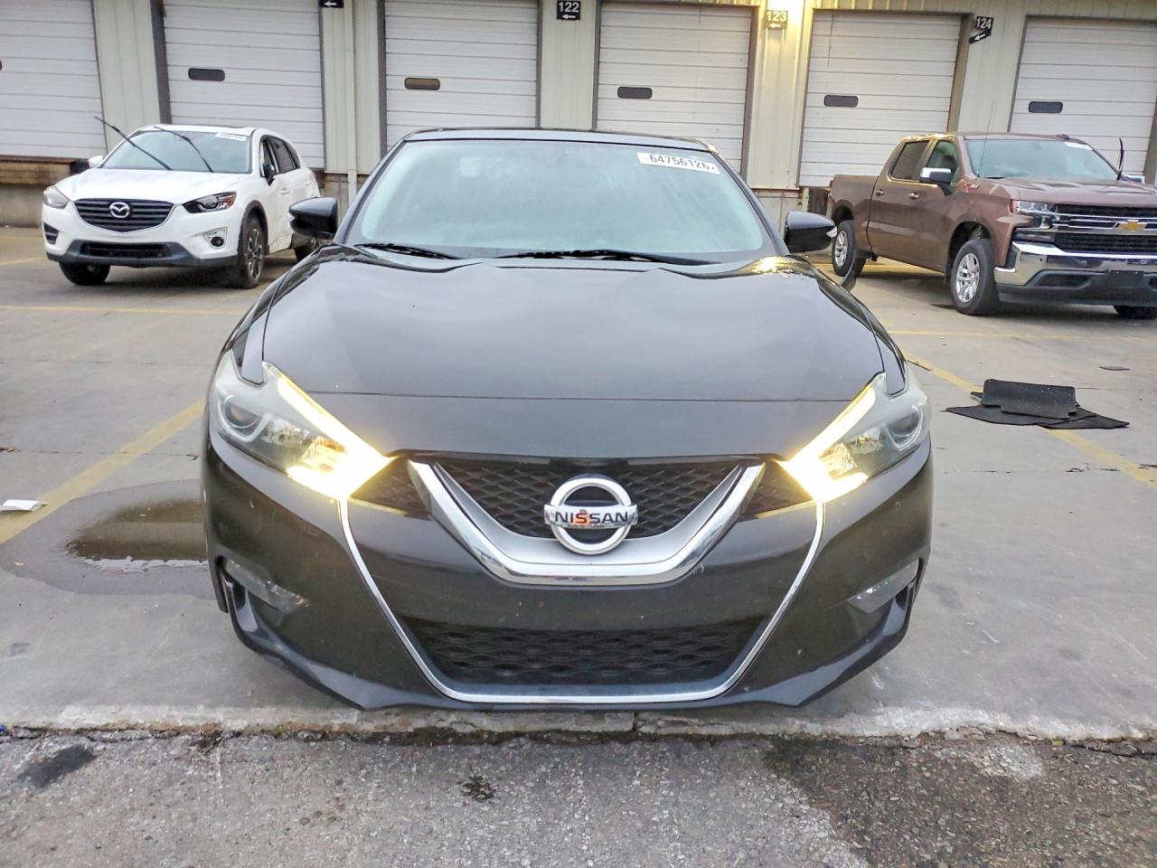 2017 Nissan Maxima Black vin: 1N4AA6AP7HC370734