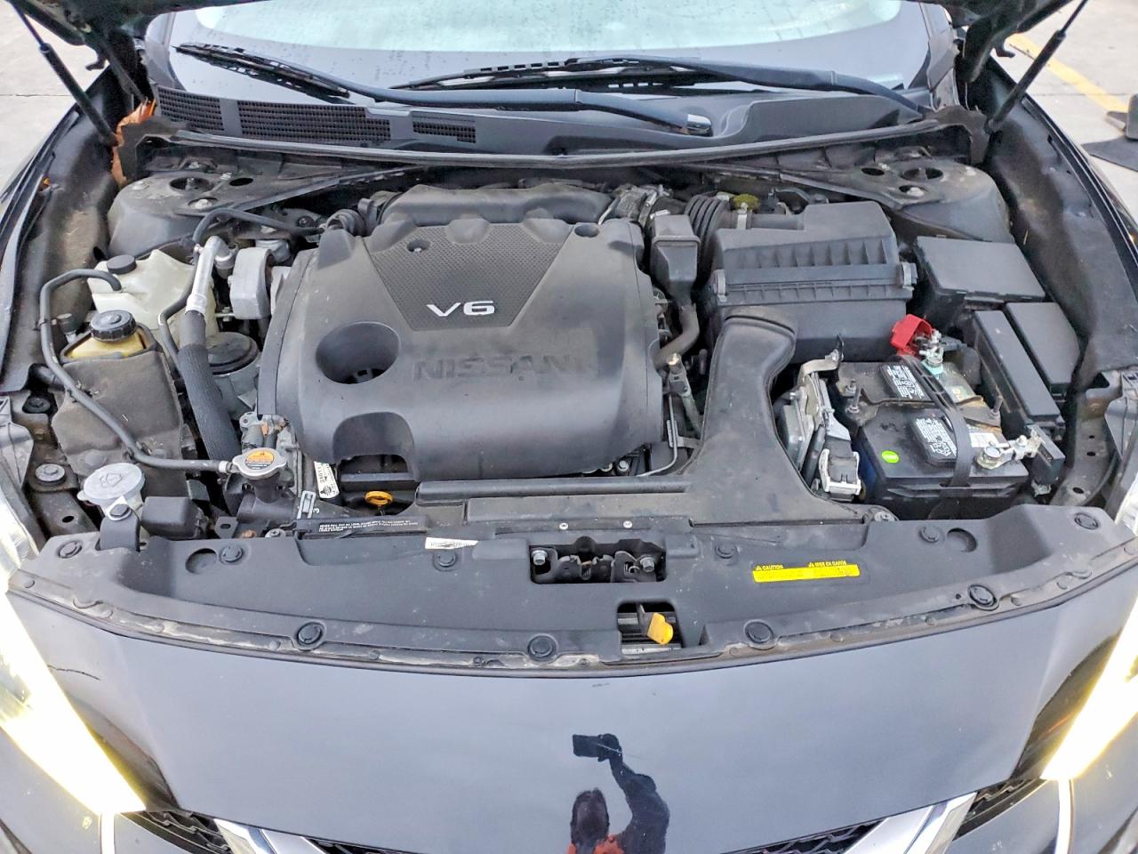 2017 Nissan Maxima Black vin: 1N4AA6AP7HC370734