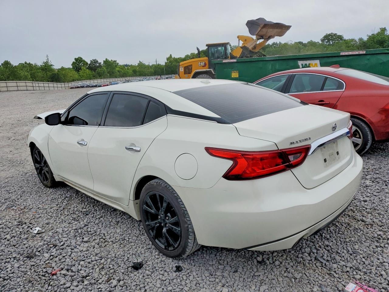 2017 Nissan Maxima 3.5 S White vin: 1N4AA6AP7HC375898