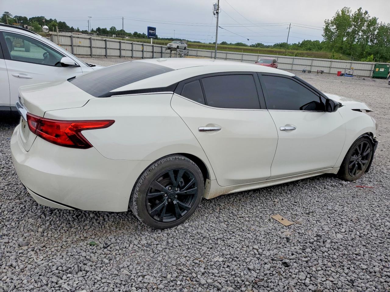2017 Nissan Maxima 3.5 S White vin: 1N4AA6AP7HC375898