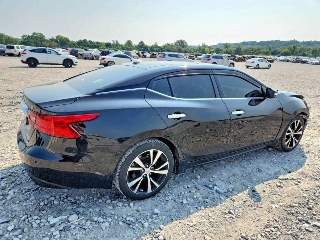 2017 Nissan Maxima 3.5 Sl Black vin: 1N4AA6AP7HC454519
