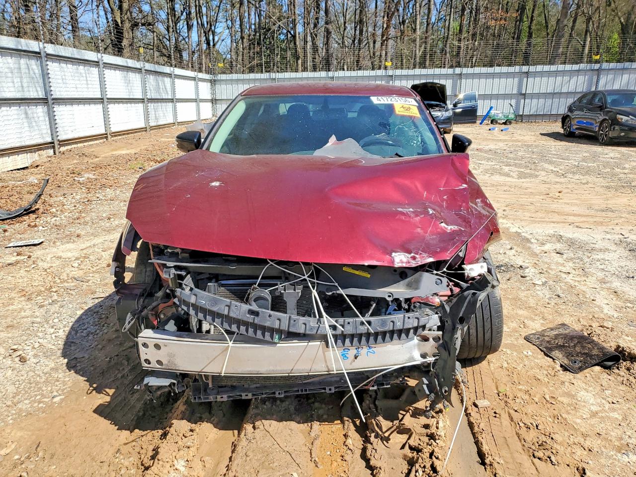 2018 Nissan Maxima 3.5 Sv Maroon vin: 1N4AA6AP7JC374546