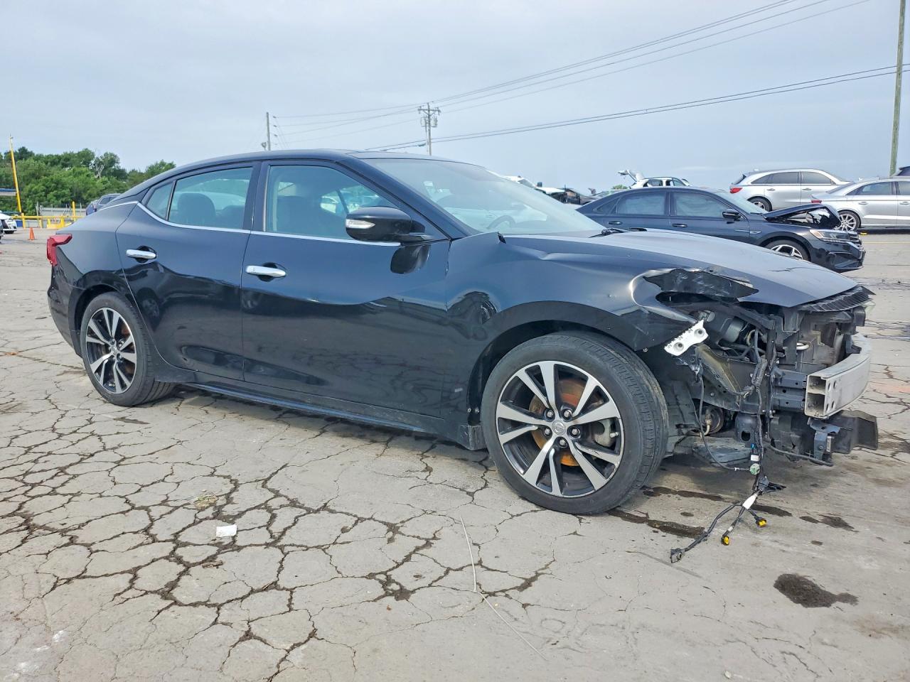 2018 Nissan Maxima Platinum Black vin: 1N4AA6AP7JC402104