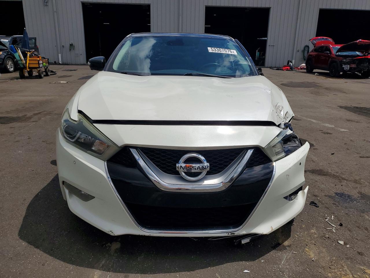2016 Nissan Maxima Platinum White vin: 1N4AA6AP8GC375293