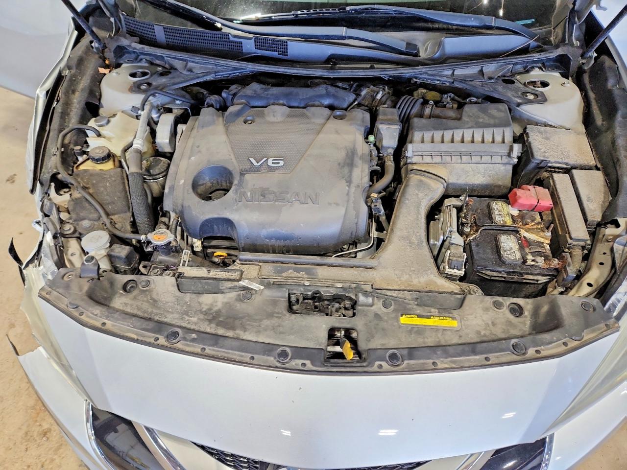 2017 Nissan Maxima 3.5 Sv Silver vin: 1N4AA6AP8HC368037
