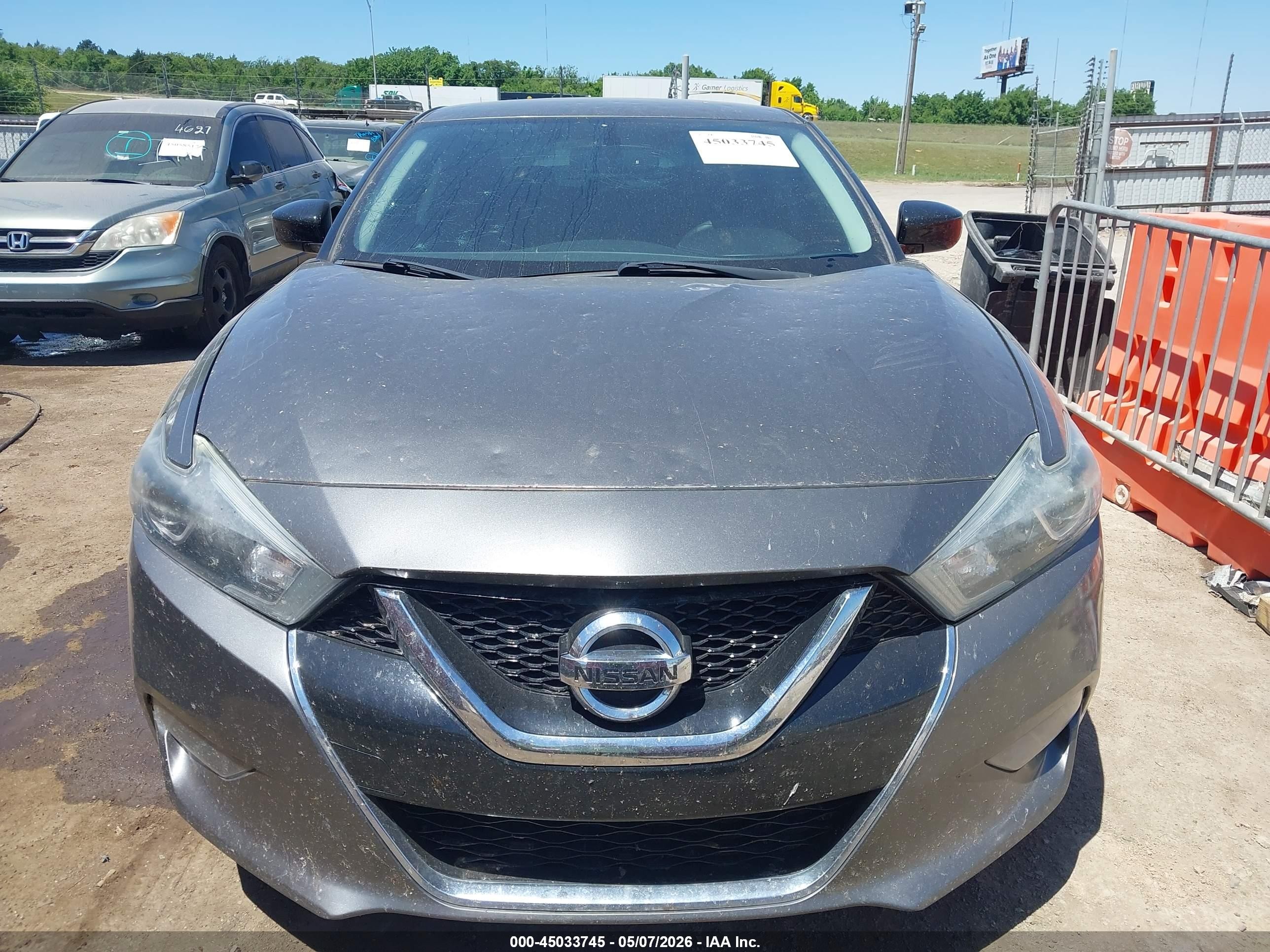 2018 Nissan Maxima 3.5 S Gray vin: 1N4AA6AP8JC361403