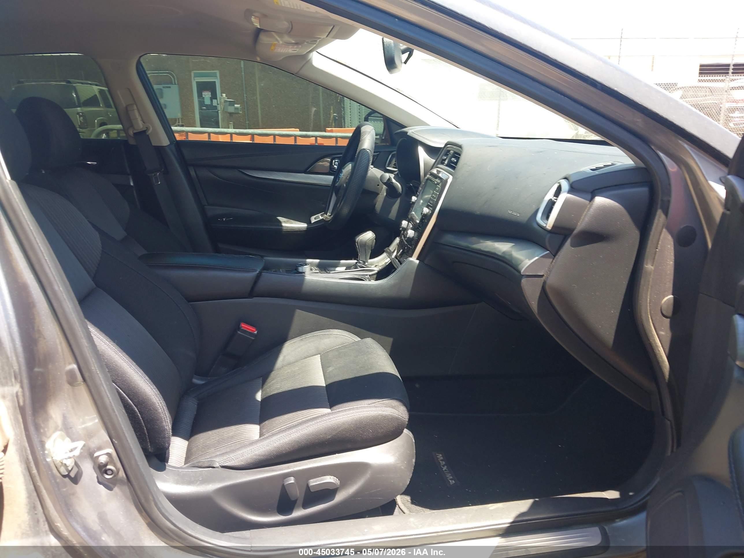 2018 Nissan Maxima 3.5 S Gray vin: 1N4AA6AP8JC361403