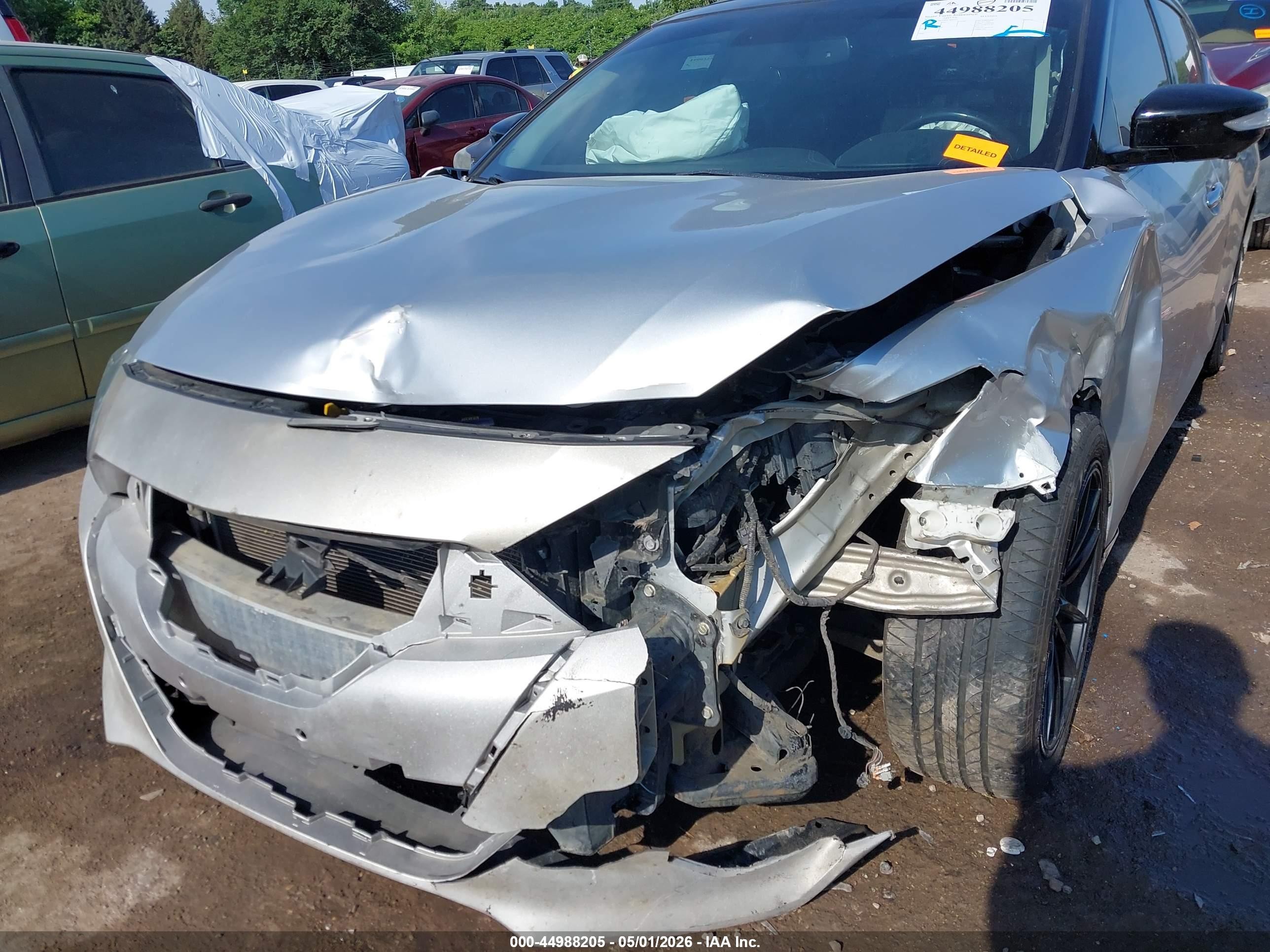 2018 Nissan Maxima 3.5 Platinum Silver vin: 1N4AA6AP8JC404217