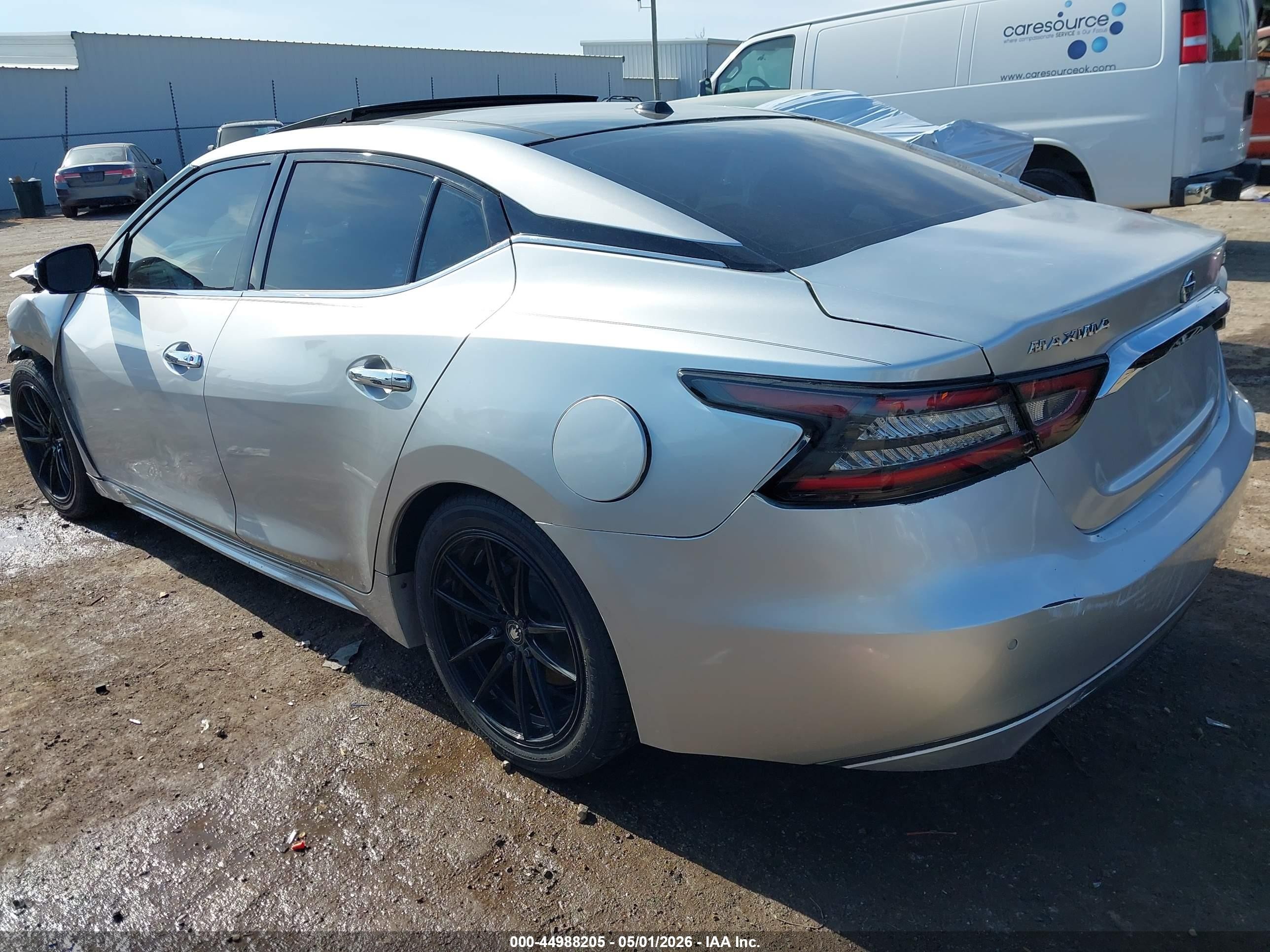 2018 Nissan Maxima 3.5 Platinum Silver vin: 1N4AA6AP8JC404217