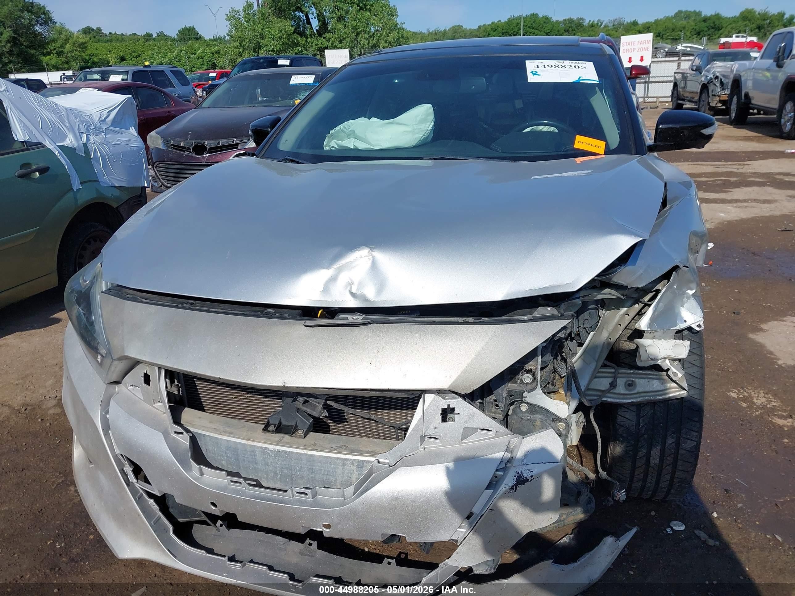 2018 Nissan Maxima 3.5 Platinum Silver vin: 1N4AA6AP8JC404217