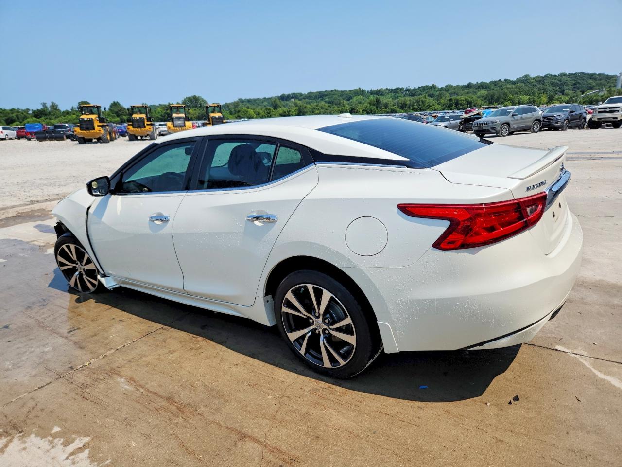 2016 Nissan Maxima 3.5 S White vin: 1N4AA6AP9GC380485
