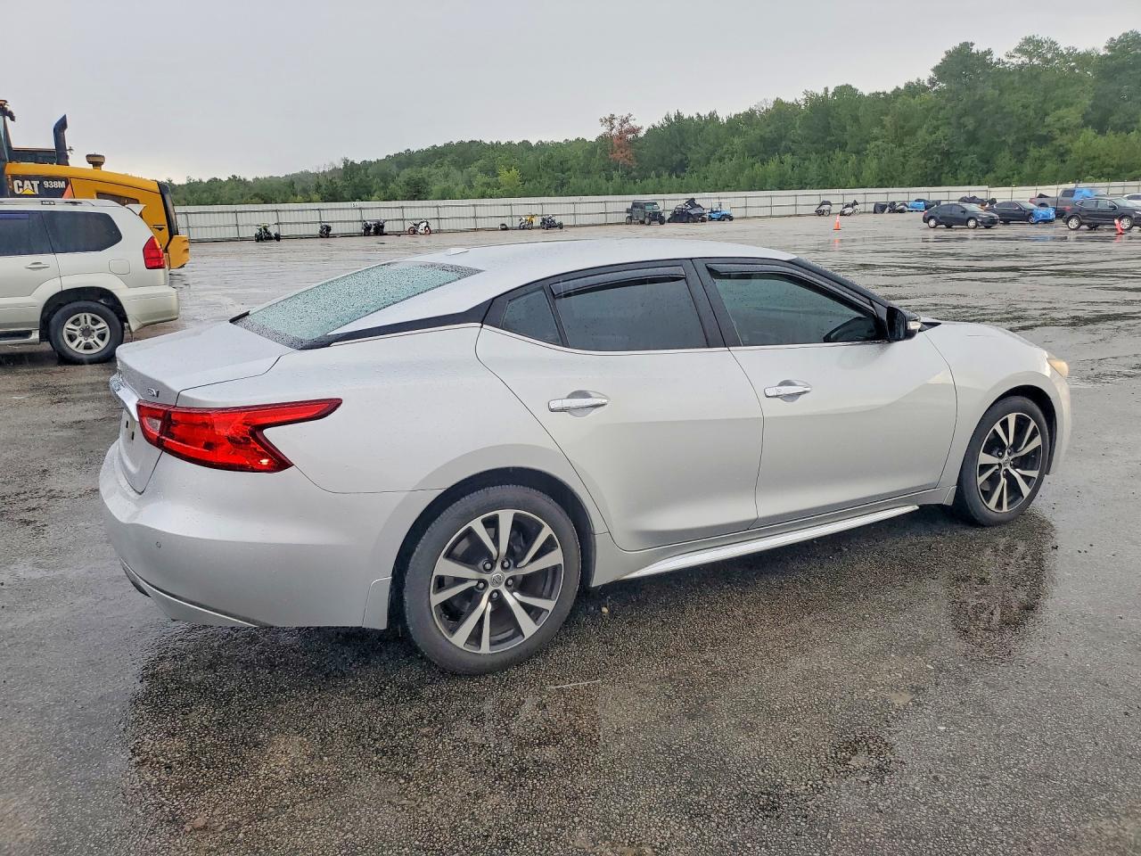 2016 Nissan Maxima 3.5 Sv Silver vin: 1N4AA6AP9GC400623