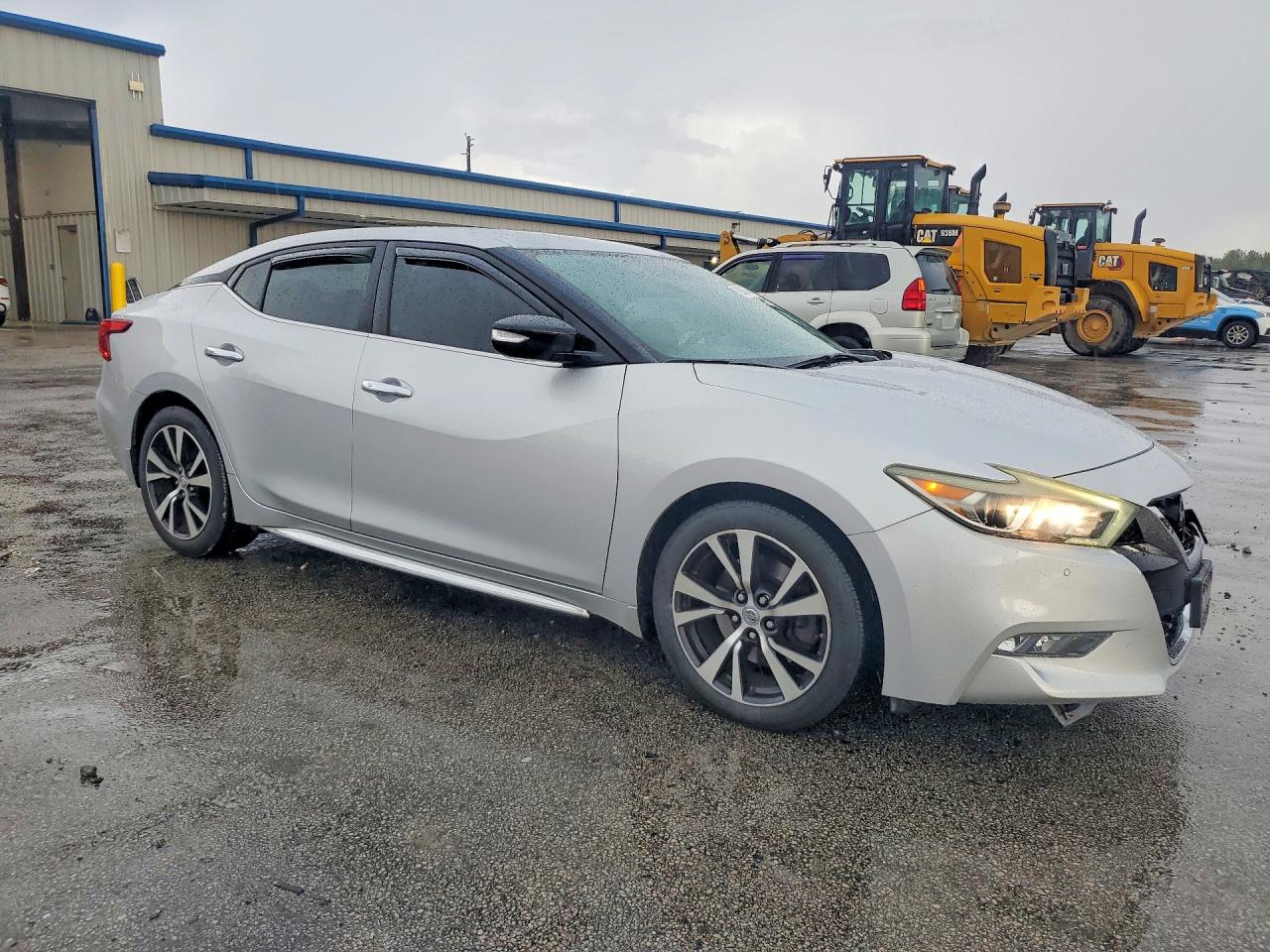 2016 Nissan Maxima 3.5 Sv Silver vin: 1N4AA6AP9GC400623