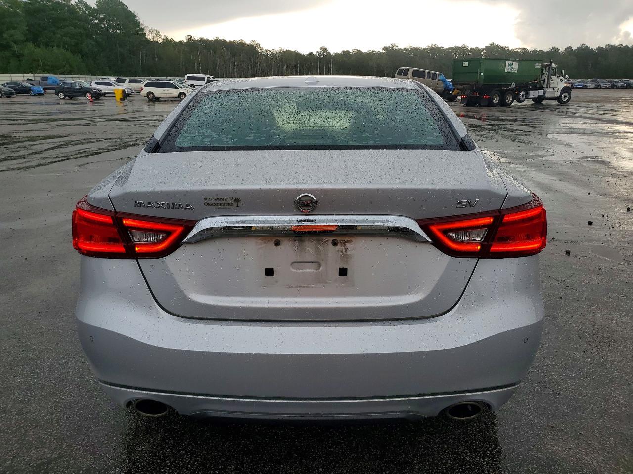 2016 Nissan Maxima 3.5 Sv Silver vin: 1N4AA6AP9GC400623