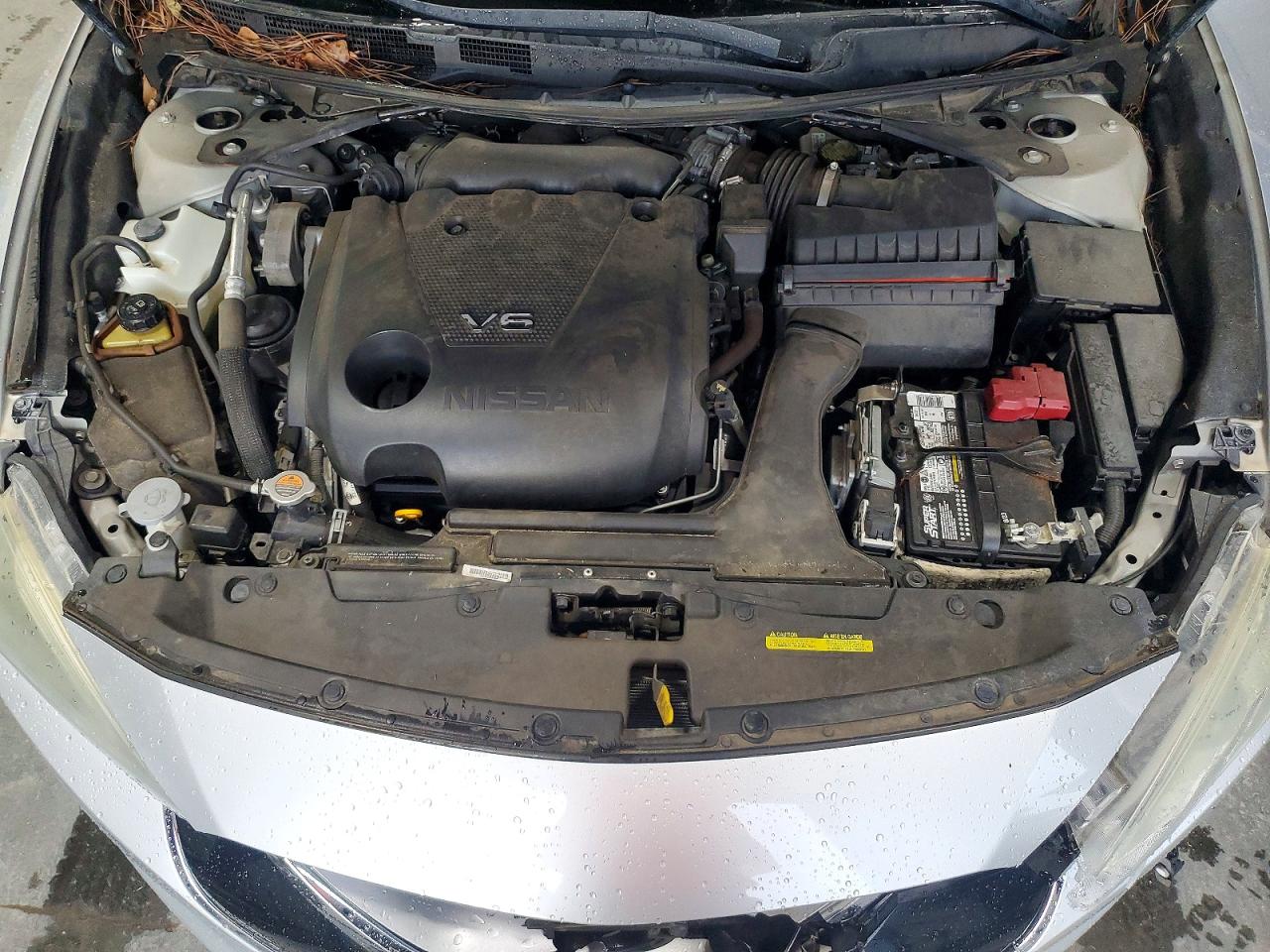 2016 Nissan Maxima 3.5 Sv Silver vin: 1N4AA6AP9GC400623