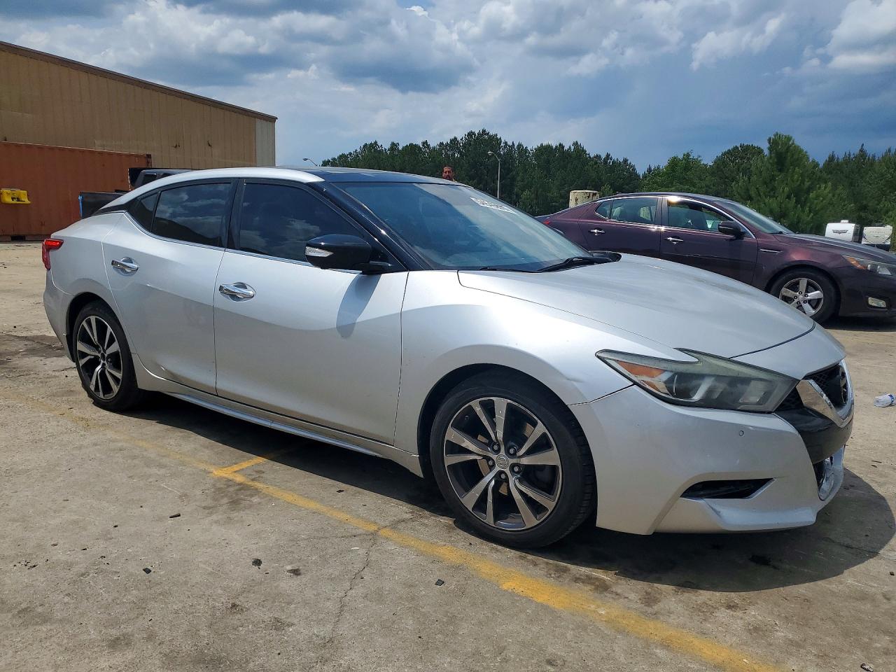 2016 Nissan Maxima Platinum Silver vin: 1N4AA6AP9GC417471
