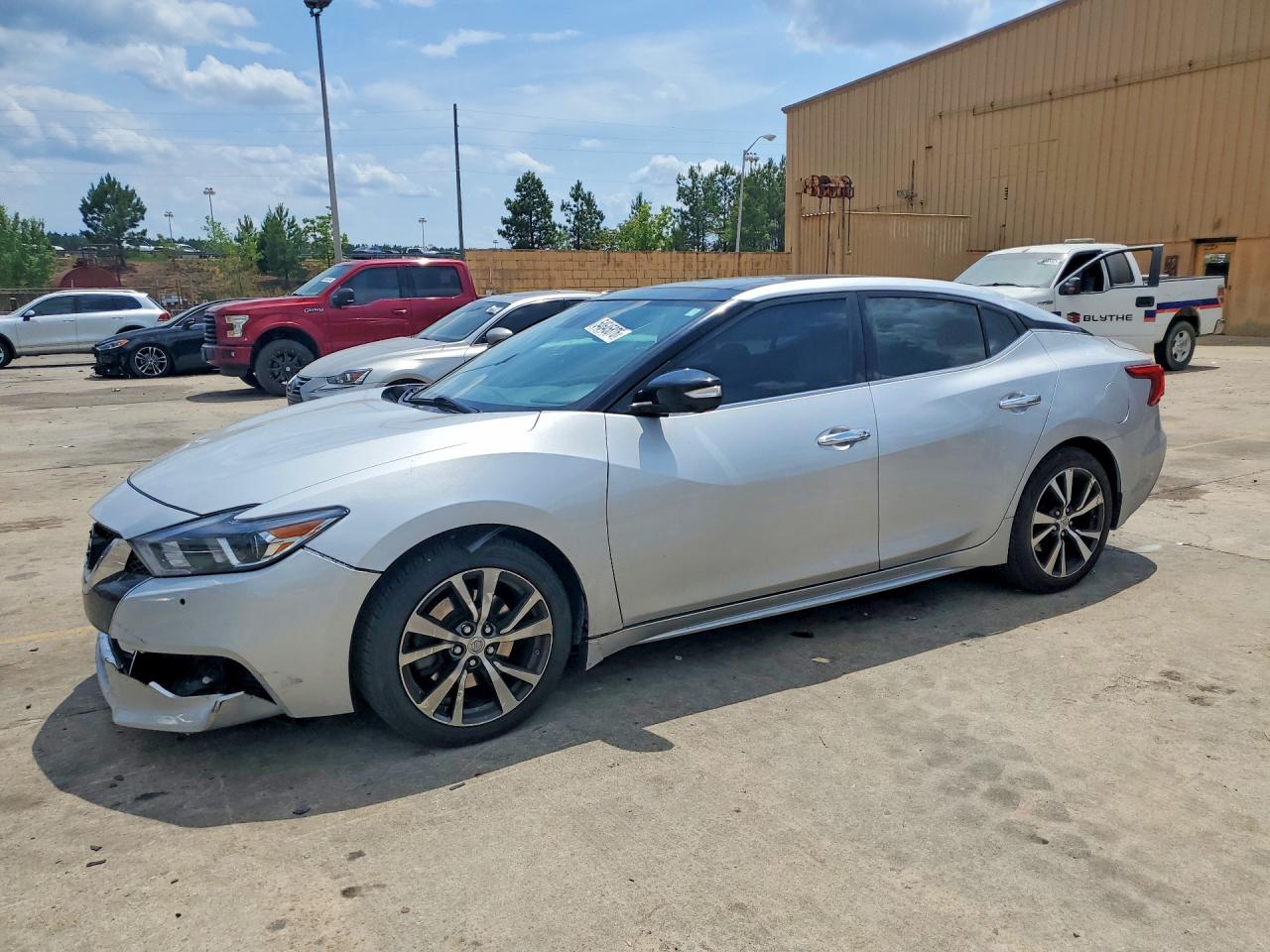 2016 Nissan Maxima Platinum Серебряный vin: 1N4AA6AP9GC417471