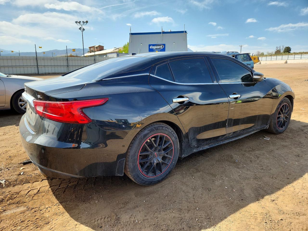 2017 Nissan Maxima 3.5 Sl Black vin: 1N4AA6AP9HC395991