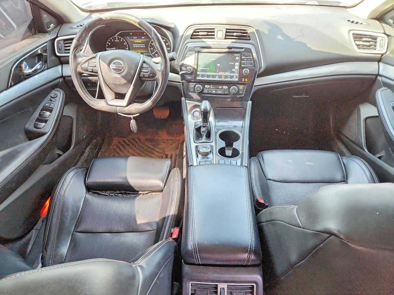 2017 Nissan Maxima 3.5 Sl Black vin: 1N4AA6AP9HC395991