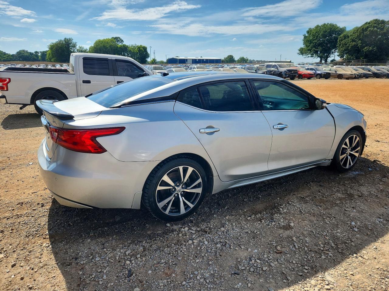 2017 Nissan Maxima 3.5 Sl Серебряный vin: 1N4AA6AP9HC436121