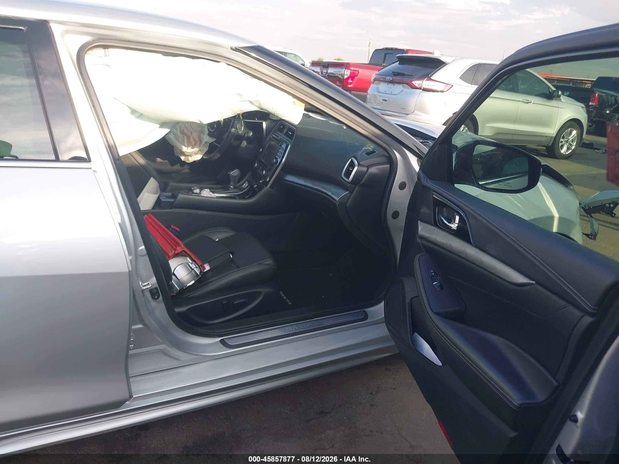 2018 Nissan Maxima 3.5 Sv Silver vin: 1N4AA6AP9JC403836