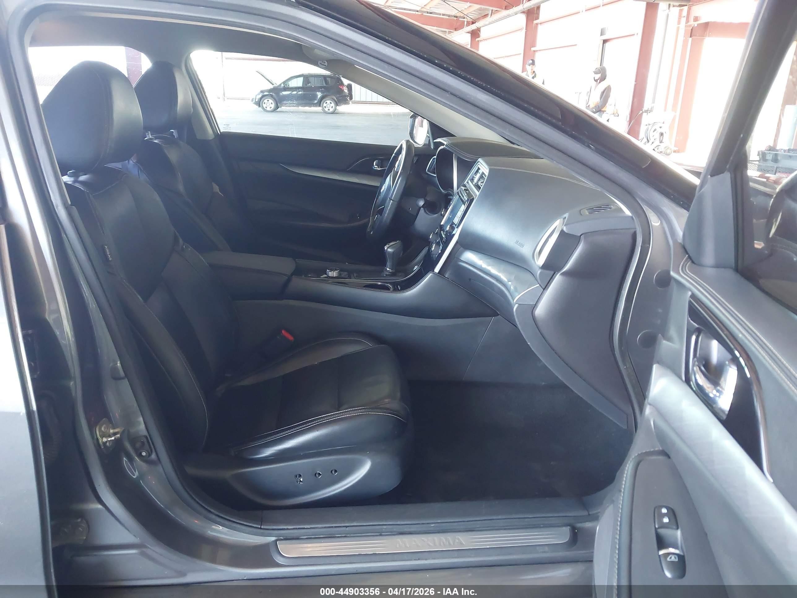 2017 Nissan Maxima 3.5 Sv Gray vin: 1N4AA6APXHC393070