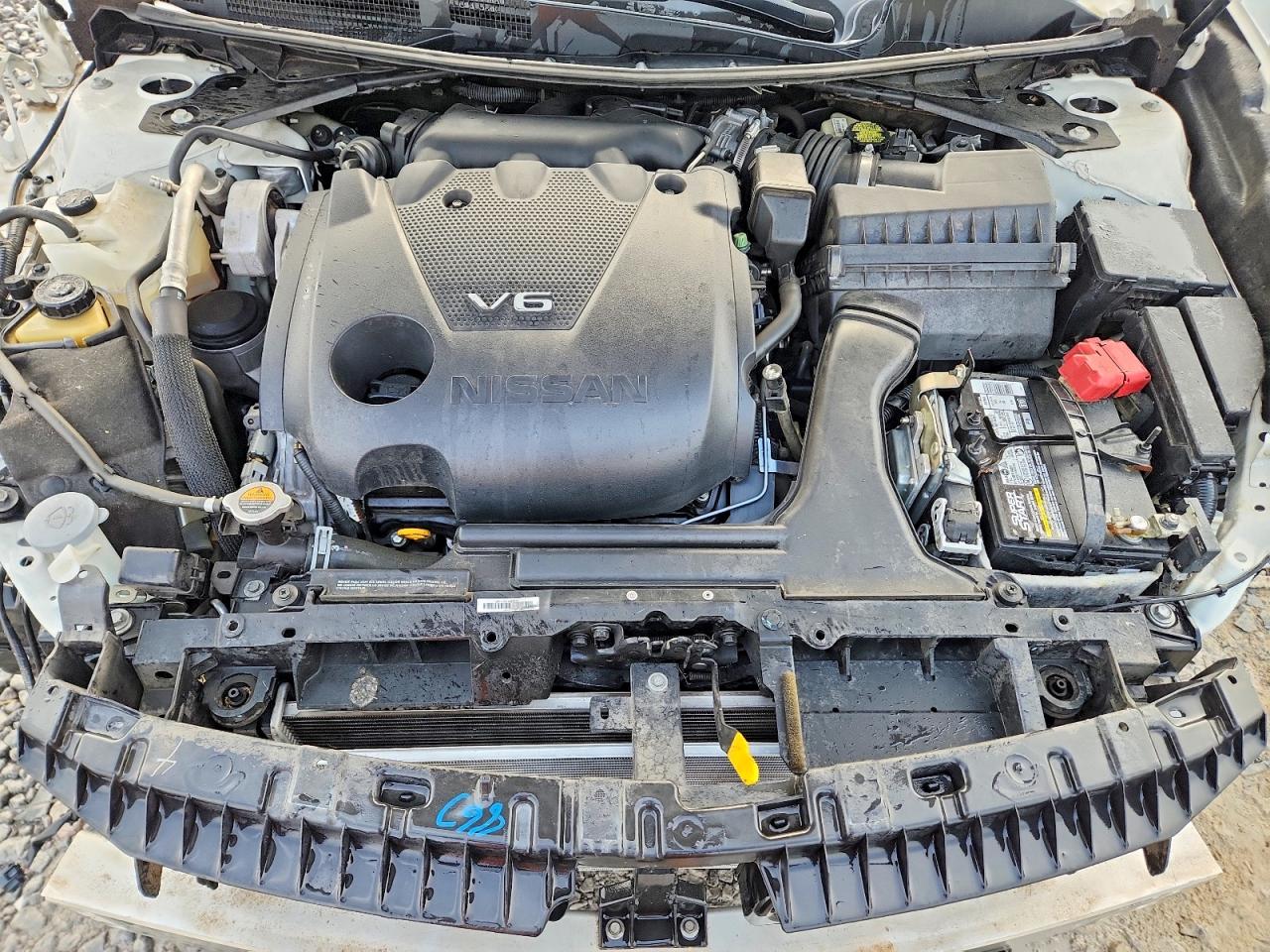 2017 Nissan Maxima 3.5 Sv Белый vin: 1N4AA6APXHC412135
