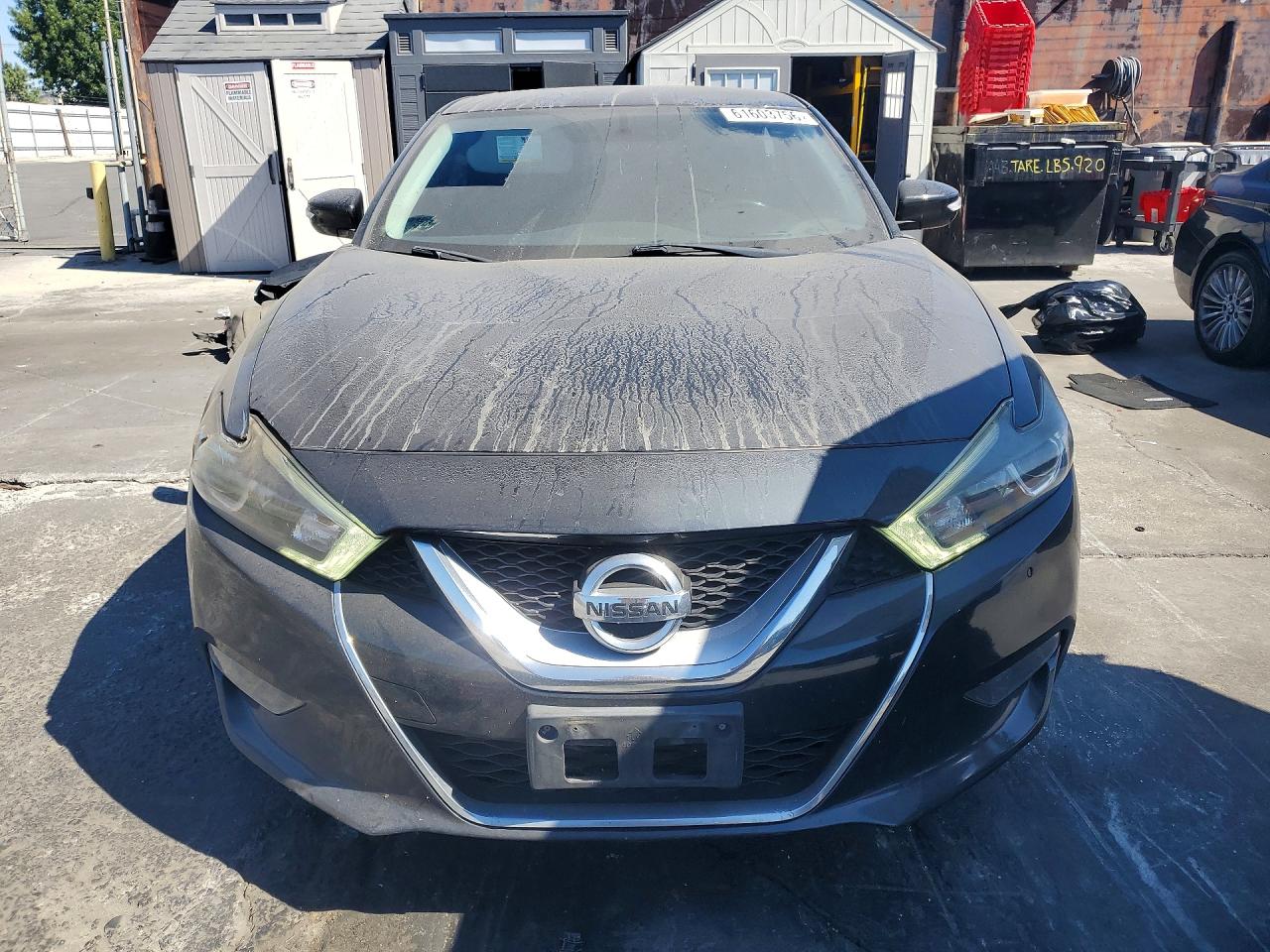 2017 Nissan Maxima 3.5 Sr Gray vin: 1N4AA6APXHC421725