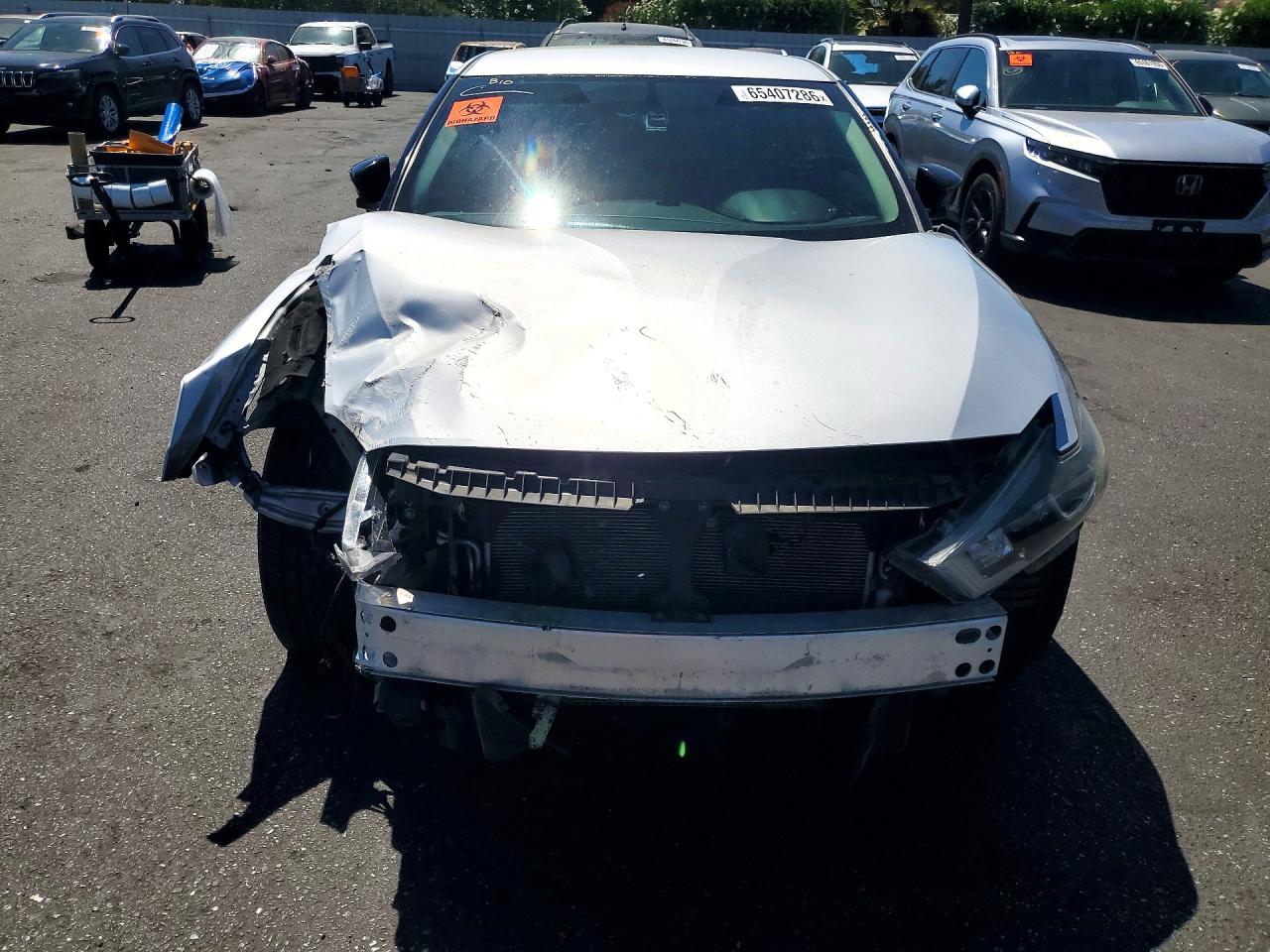 2017 Nissan Maxima 3.5 Sv Silver vin: 1N4AA6APXHC441036