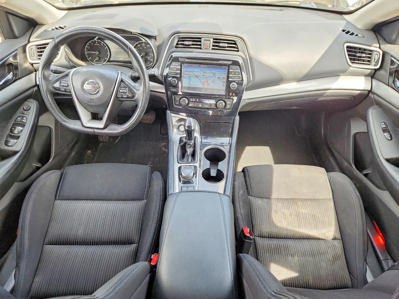 2017 Nissan Maxima 3.5 S Silver vin: 1N4AA6APXHC450495