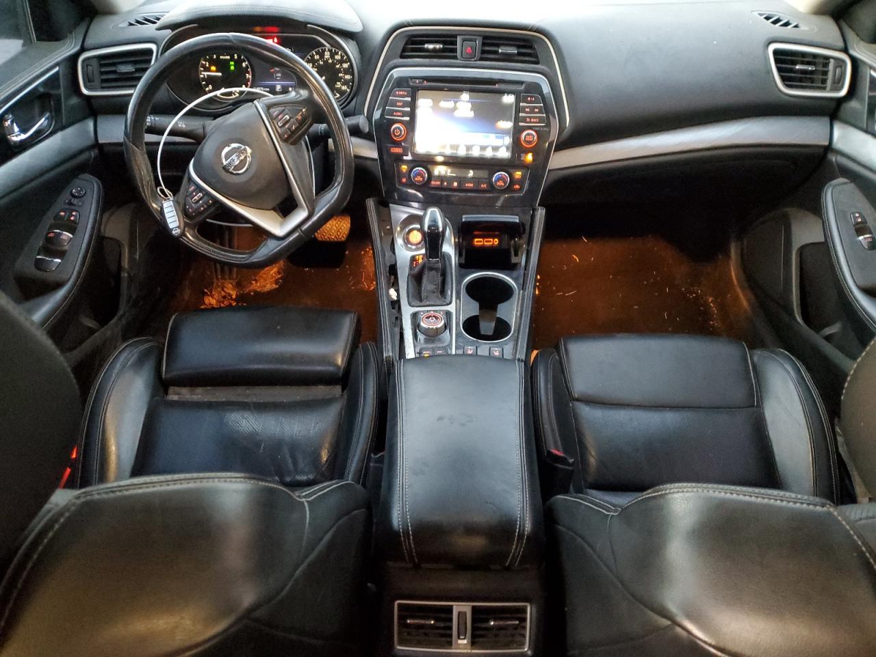 2018 Nissan Maxima 3.5s Черный vin: 1N4AA6APXJC374945