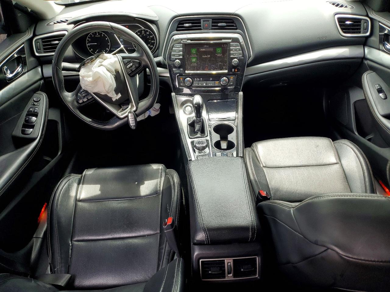 2019 Nissan Maxima 3.5 Sv Silver vin: 1N4AA6AV0KC360813