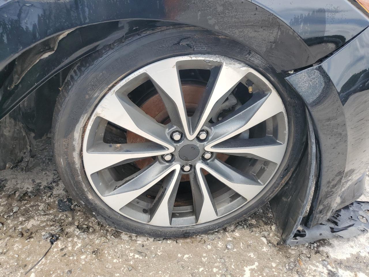2019 Nissan Maxima Platinum Black vin: 1N4AA6AV0KC368216 Damage: Right Front Wheel, Curb Rash, 7 To 8 Inches