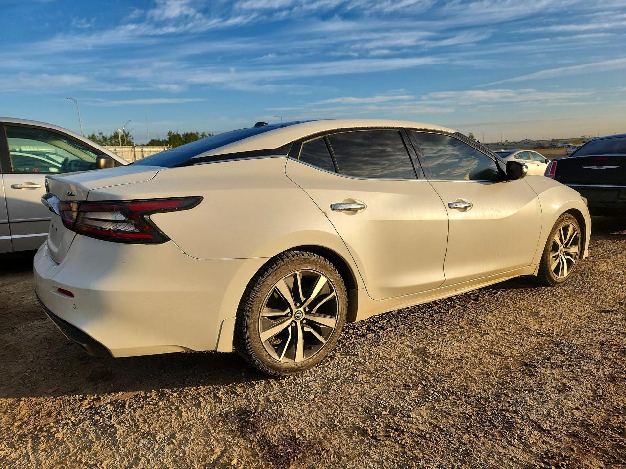 2019 Nissan Maxima 3.5 S Белый vin: 1N4AA6AV3KC368999