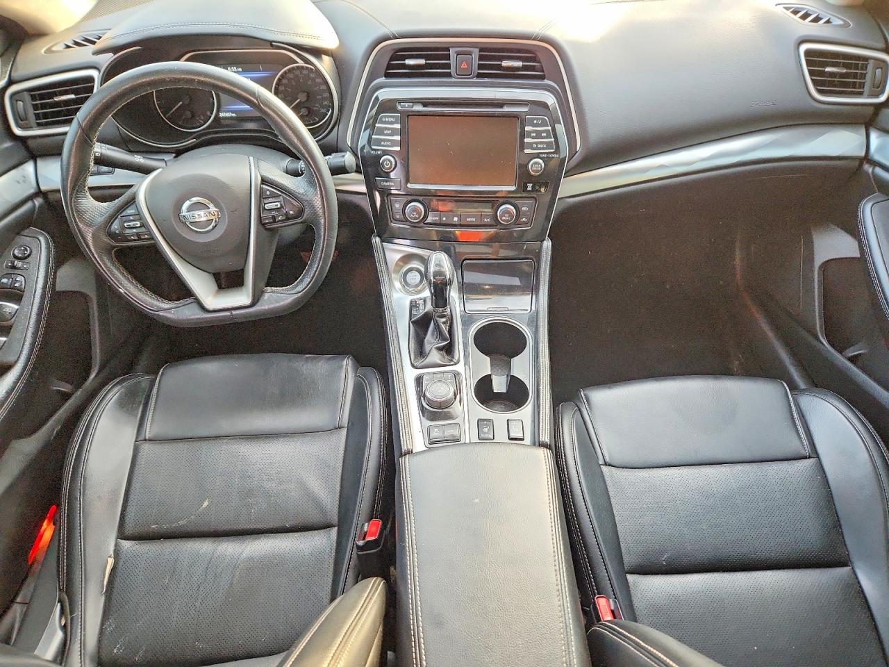 2019 Nissan Maxima 3.5 S Белый vin: 1N4AA6AV3KC368999