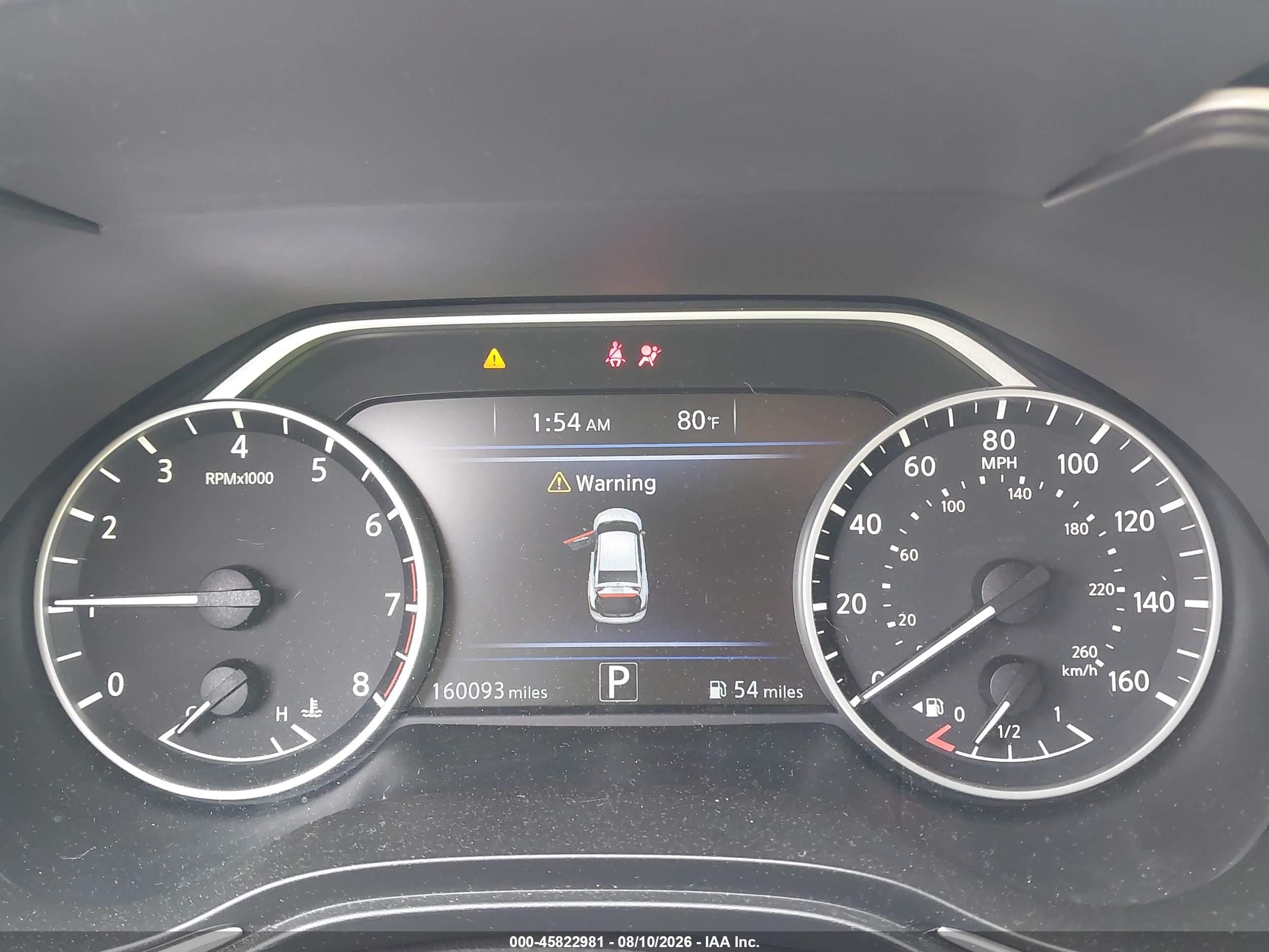2019 Nissan Maxima 3.5 S Gray vin: 1N4AA6AV5KC365716