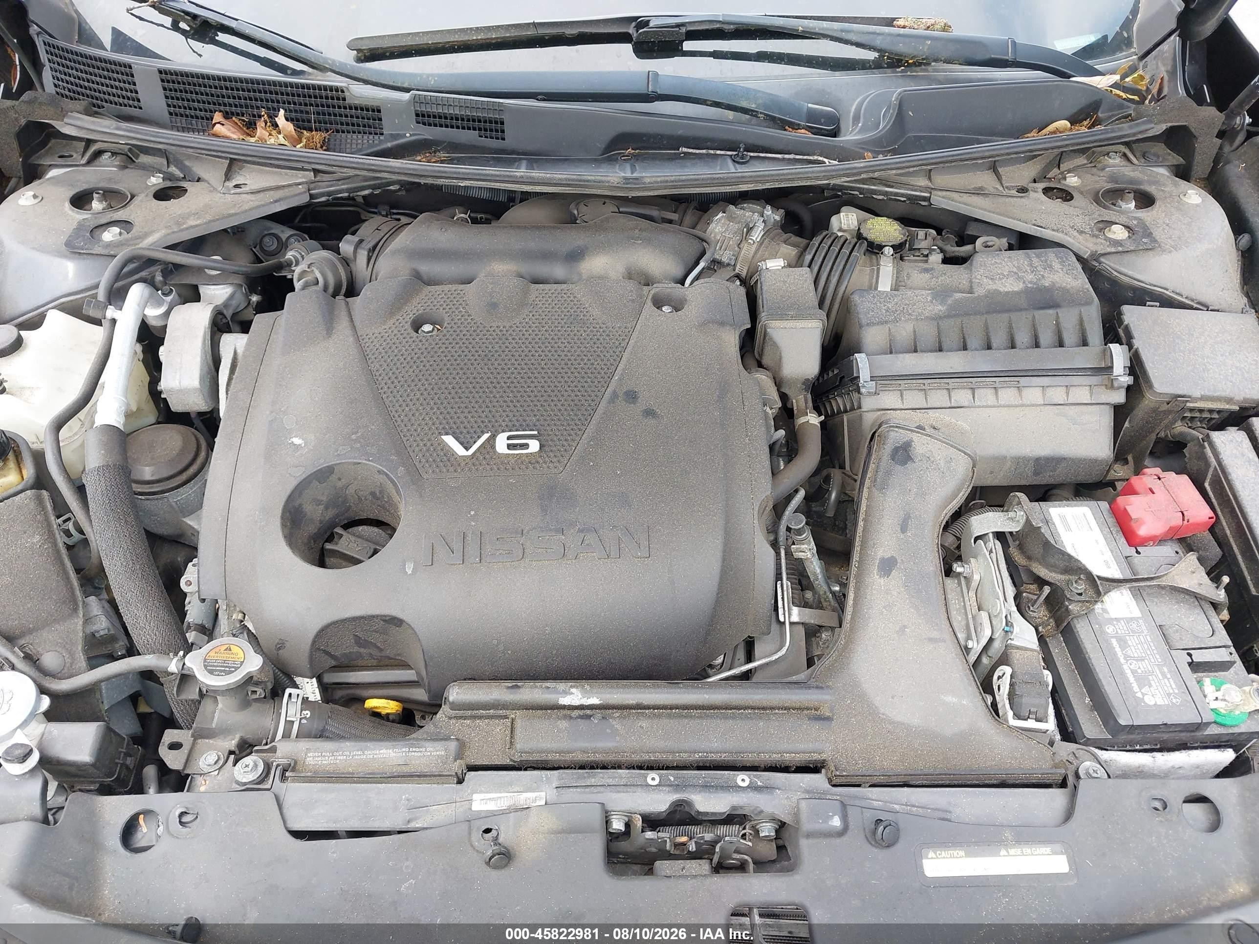 2019 Nissan Maxima 3.5 S Gray vin: 1N4AA6AV5KC365716